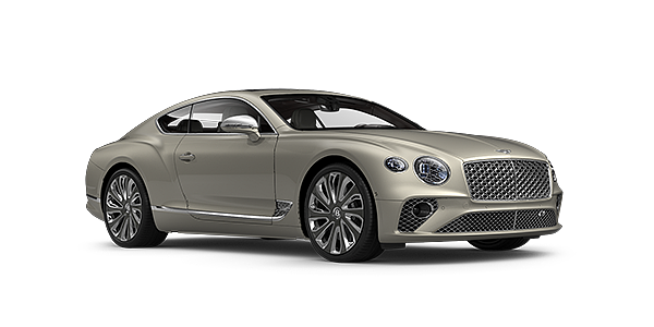 Bentley Kuwait Bentley GT Mulliner coupe in White Sand paint front 34